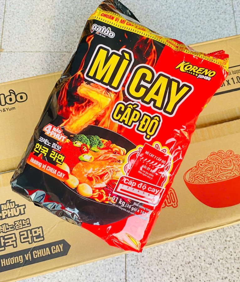 Koreno Mì Cay 7 Cấp Độ