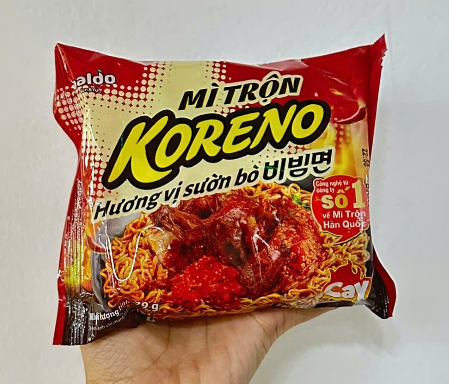 Mì Trộn Koreno Sườn Bò